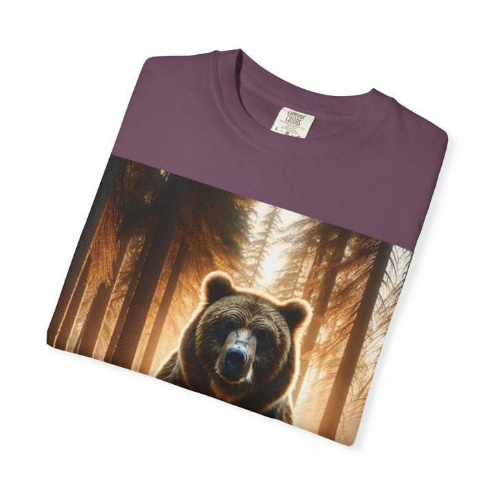 Nature-Inspired Bear Graphic Unisex T-Shirt