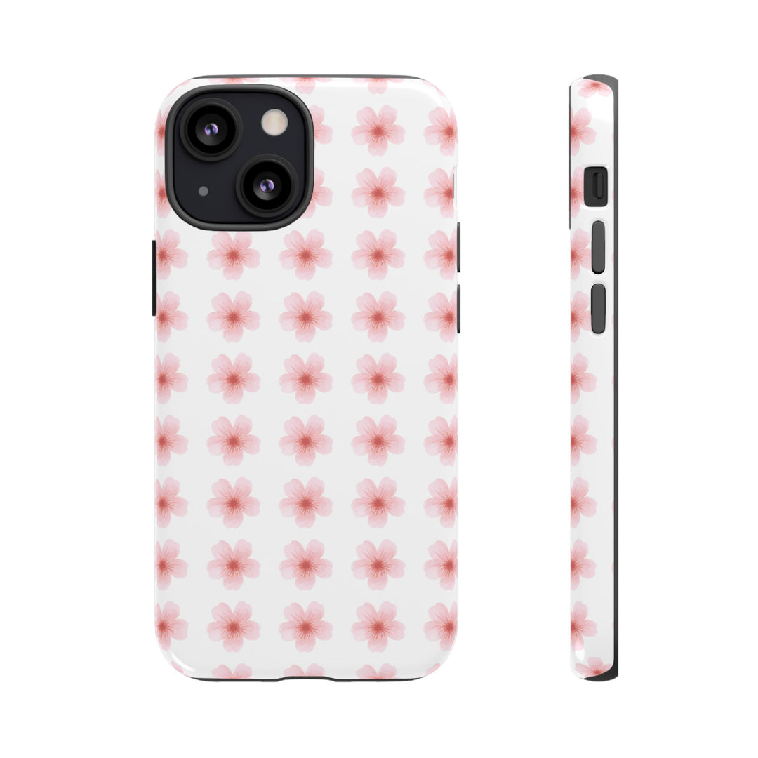 Cherry Blossom Tough Phone Case - Floral Design for Spring & Summer
