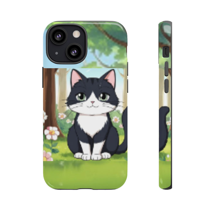 Cute Ai Cat Phone Case - Tough Cases for Animal Lovers