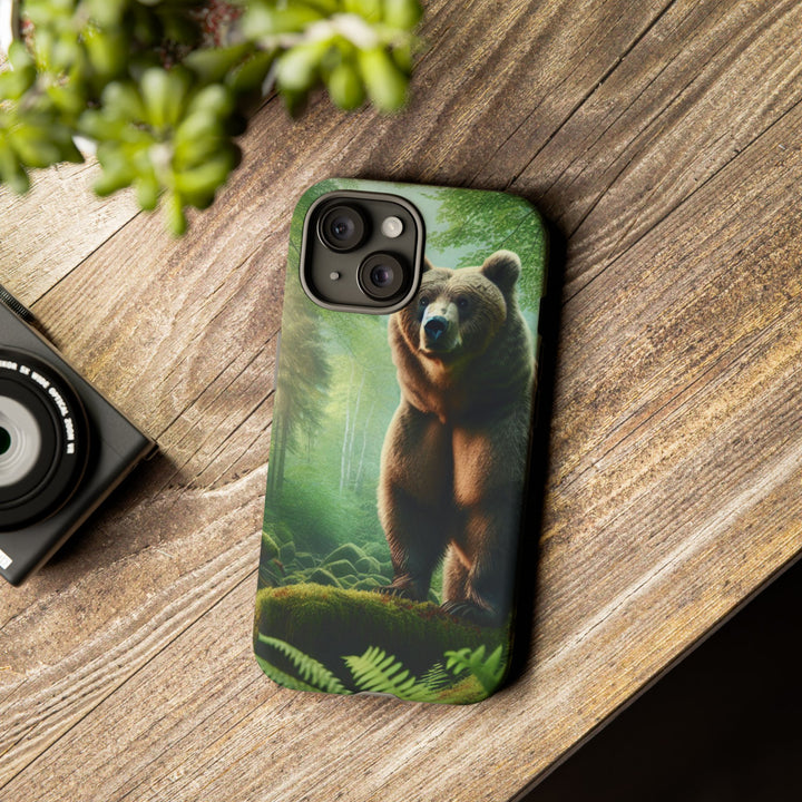 Wildlife Phone Case - Tough Bear Design for Nature Lovers