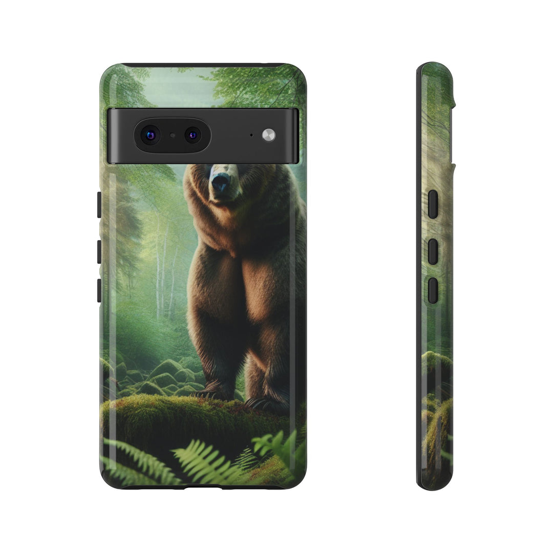 Wildlife Phone Case - Tough Bear Design for Nature Lovers