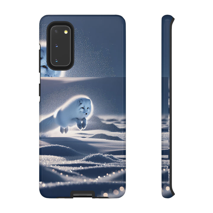 Cute Arctic Fox Phone Case – Tough Protective Cover for Animal Lovers
