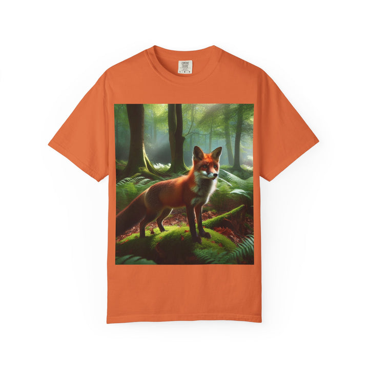 Forest Fox Unisex Garment-Dyed T-Shirt