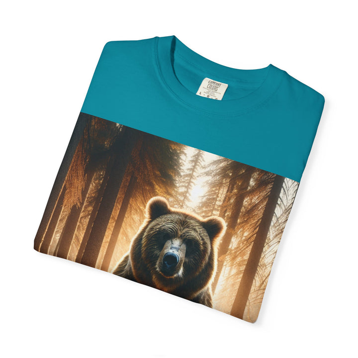 Nature-Inspired Bear Graphic Unisex T-Shirt