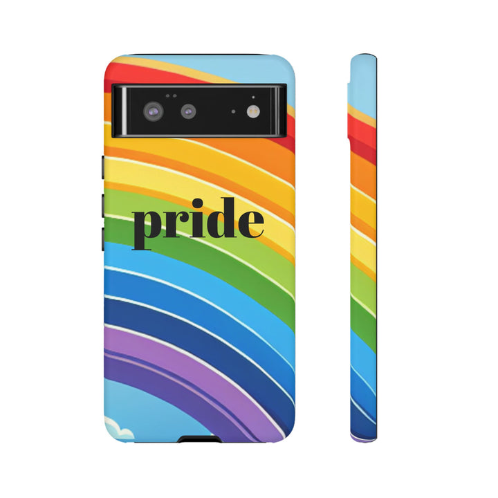 Pride Phone Case - Rainbow Gradient, LGBTQ+ Accessory, Colorful Phone Cover, Unique Gift for Pride Month, Phone Protection