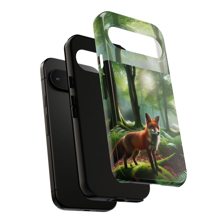 Nature-Inspired Tough Case with Fox Design