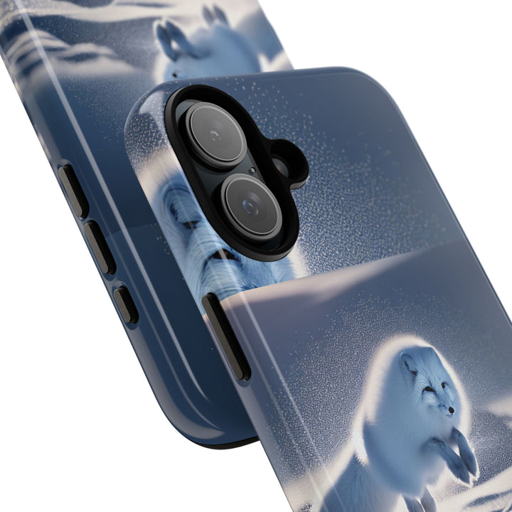 Cute Arctic Fox Phone Case – Tough Protective Cover for Animal Lovers