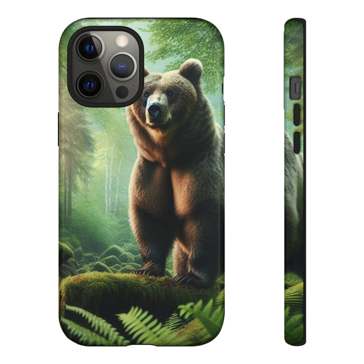Wildlife Phone Case - Tough Bear Design for Nature Lovers