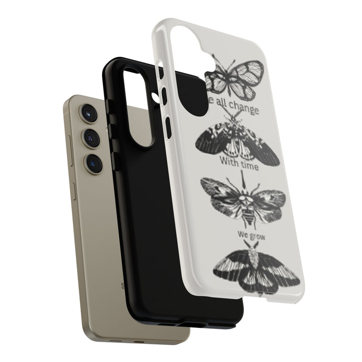 Inspirational Phone Case - We All Change With Time - Tough Cases for Nature Lovers