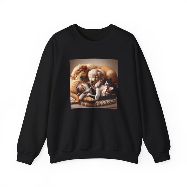 Cozy Pet Lovers' Crewneck Sweatshirt | Cute Dog Design | Gift for Animal Lovers | Comfy Pullover | Birthday or Holiday Gift