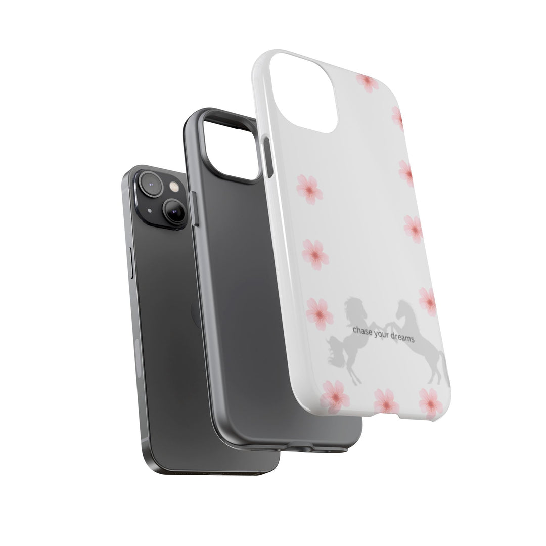 Chase Your Dreams Floral Phone Case