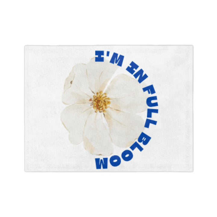 Floral Microfiber Blanket - I'm in Full Bloom
