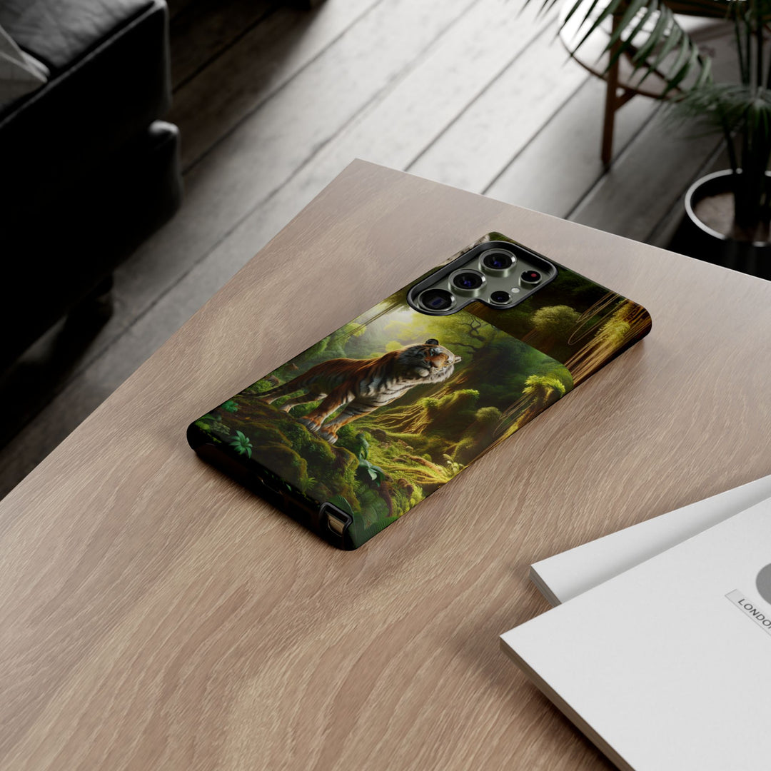 Wild Tiger Tough Phone Case - Nature Lover Accessory