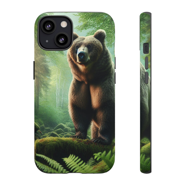 Wildlife Phone Case - Tough Bear Design for Nature Lovers