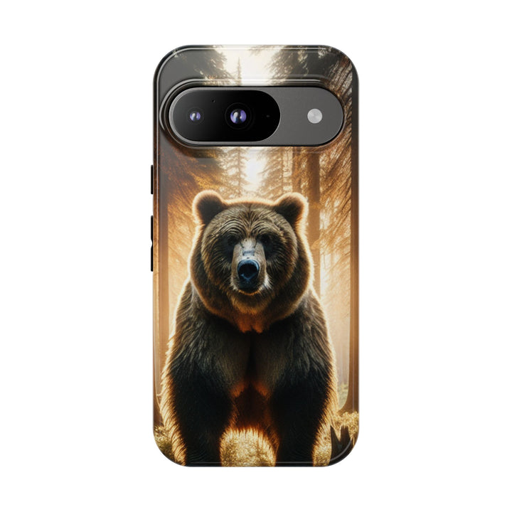Wildlife Phone Case - Tough Cases with Bear Design, Nature Lover Gift, Animal-Themed Accessories, Eco-Friendly Tech Protection