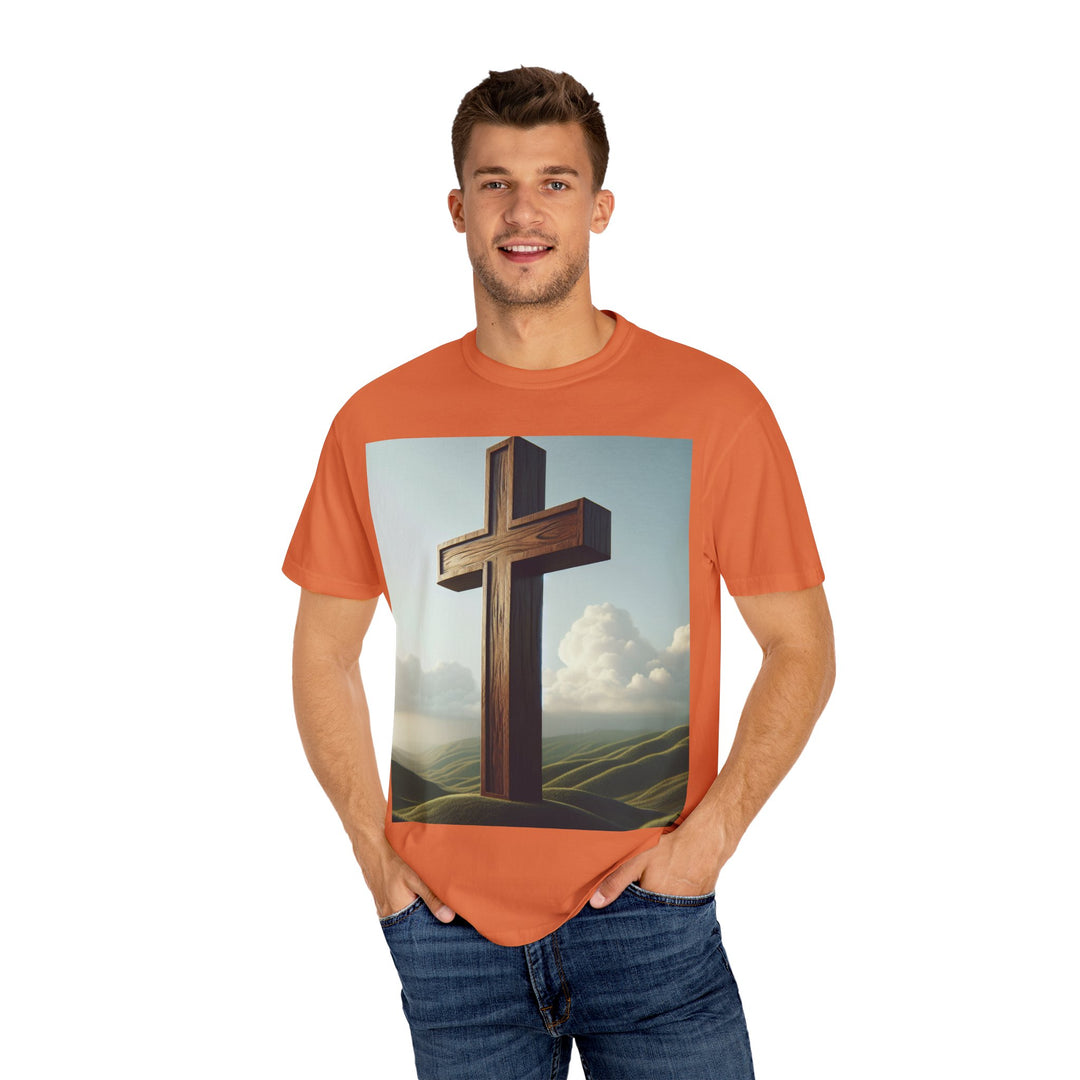 Inspirational Cross T-Shirt, Christian Clothing, Faith-Based Gift, Religious Apparel, Unisex Fashion, Spiritual Wear