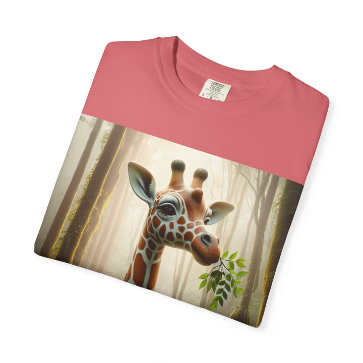 Playful Giraffe Unisex T-Shirt - Nature-Inspired Graphic Tee