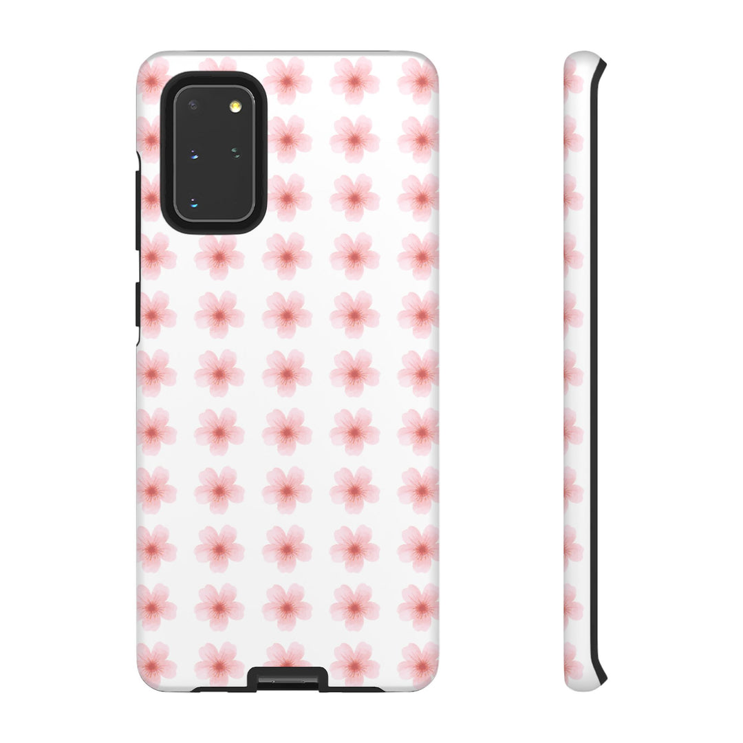 Cherry Blossom Tough Phone Case - Floral Design for Spring & Summer