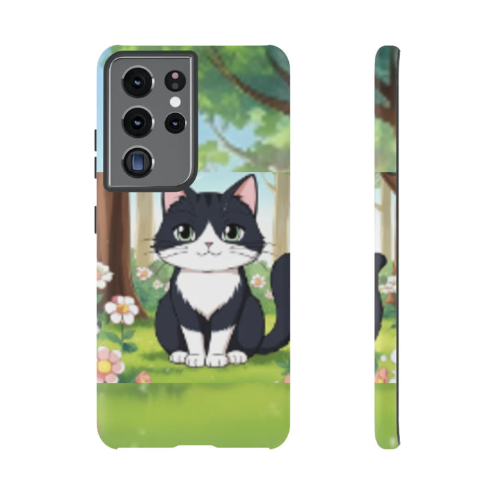 Cute Ai Cat Phone Case - Tough Cases for Animal Lovers