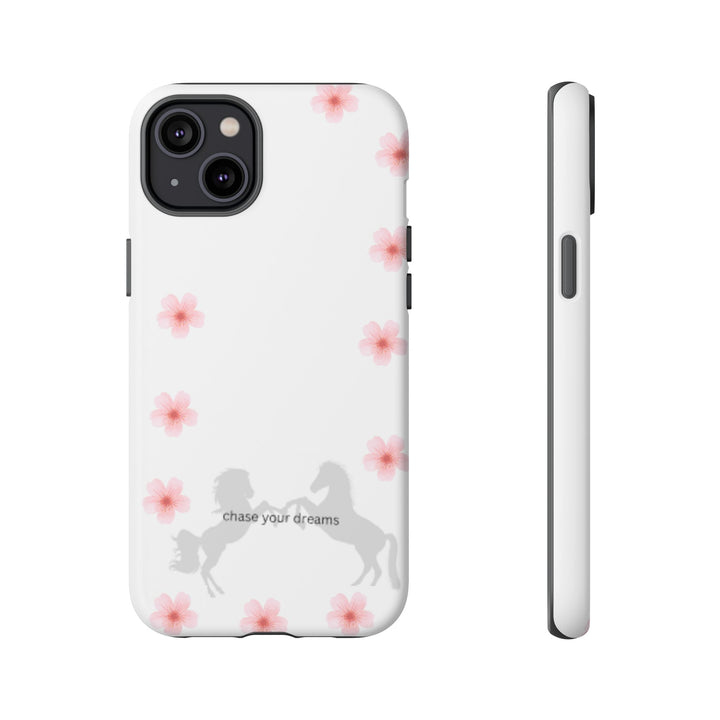 Chase Your Dreams Floral Phone Case