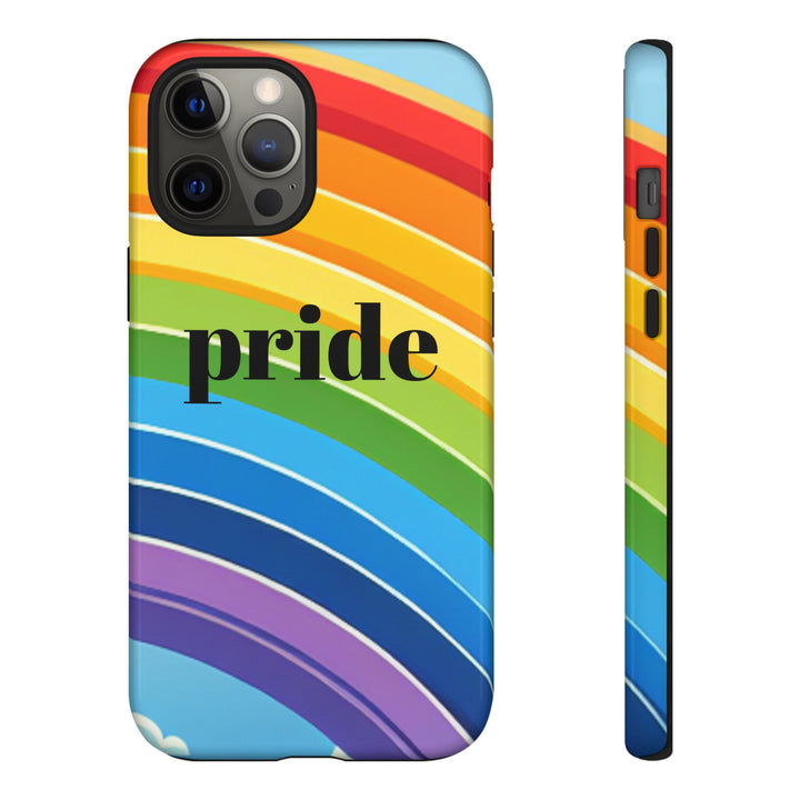 Pride Phone Case - Rainbow Gradient, LGBTQ+ Accessory, Colorful Phone Cover, Unique Gift for Pride Month, Phone Protection