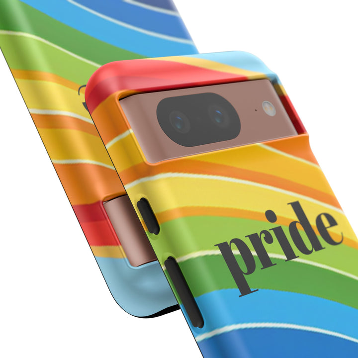 Pride Phone Case - Rainbow Gradient, LGBTQ+ Accessory, Colorful Phone Cover, Unique Gift for Pride Month, Phone Protection
