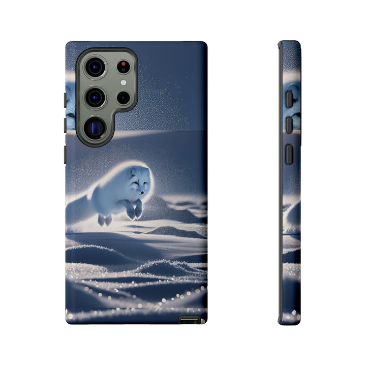 Cute Arctic Fox Phone Case – Tough Protective Cover for Animal Lovers