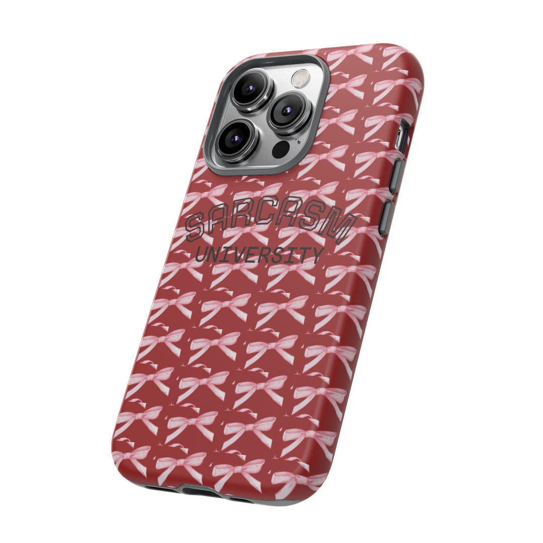 Sarcasm University Phone Case - Tough & Stylish Accessory for Sarcasm Lovers