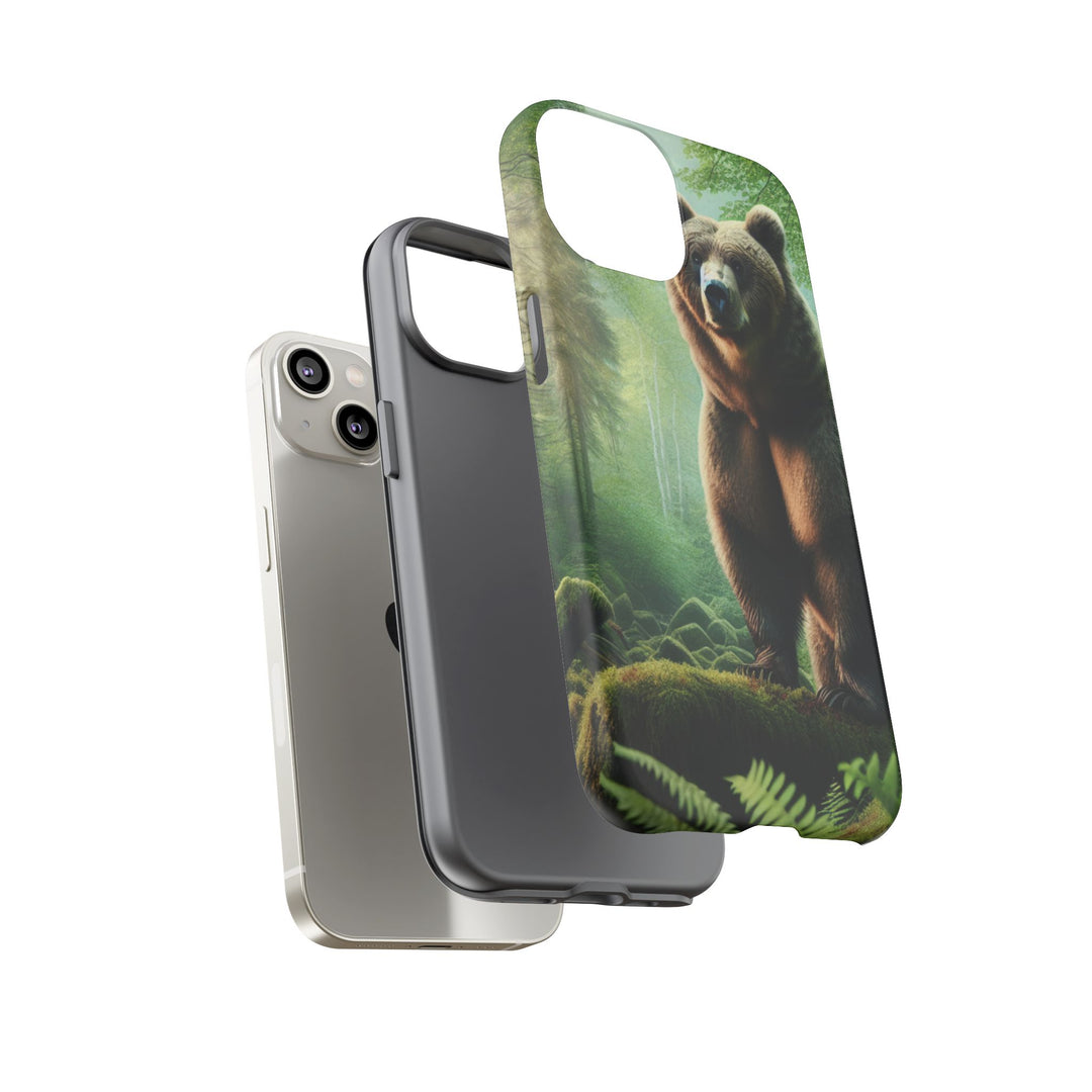 Wildlife Phone Case - Tough Bear Design for Nature Lovers