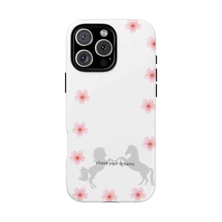 Chase Your Dreams Floral Phone Case