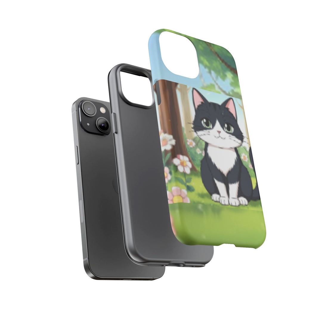 Cute Ai Cat Phone Case - Tough Cases for Animal Lovers