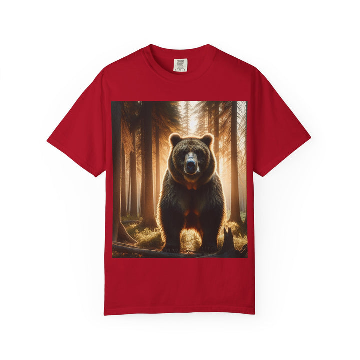 Nature-Inspired Bear Graphic Unisex T-Shirt