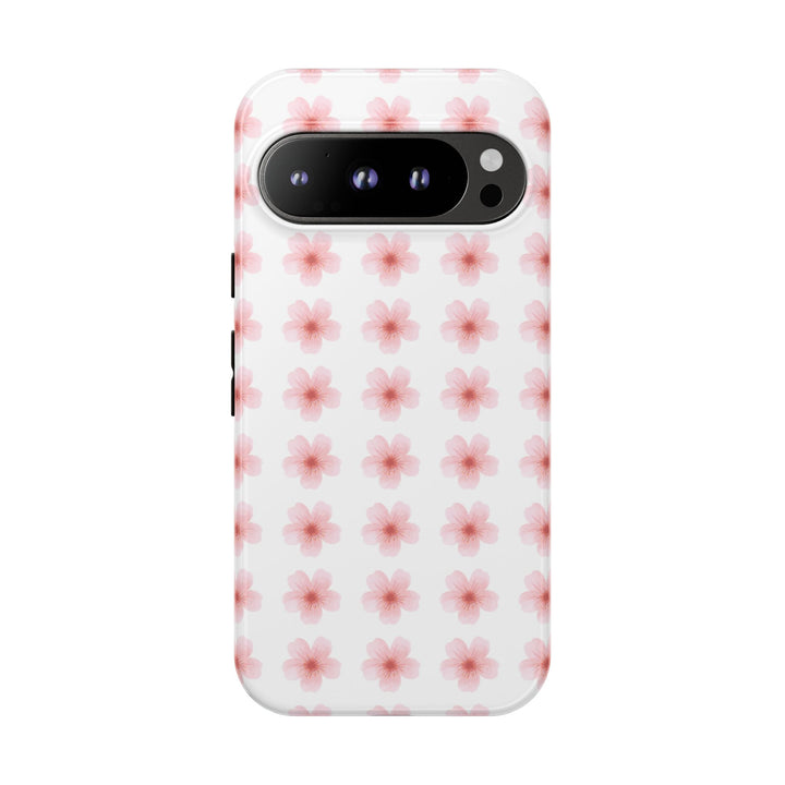 Cherry Blossom Tough Phone Case - Floral Design for Spring & Summer
