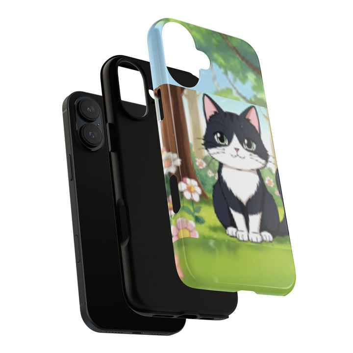 Cute Ai Cat Phone Case - Tough Cases for Animal Lovers
