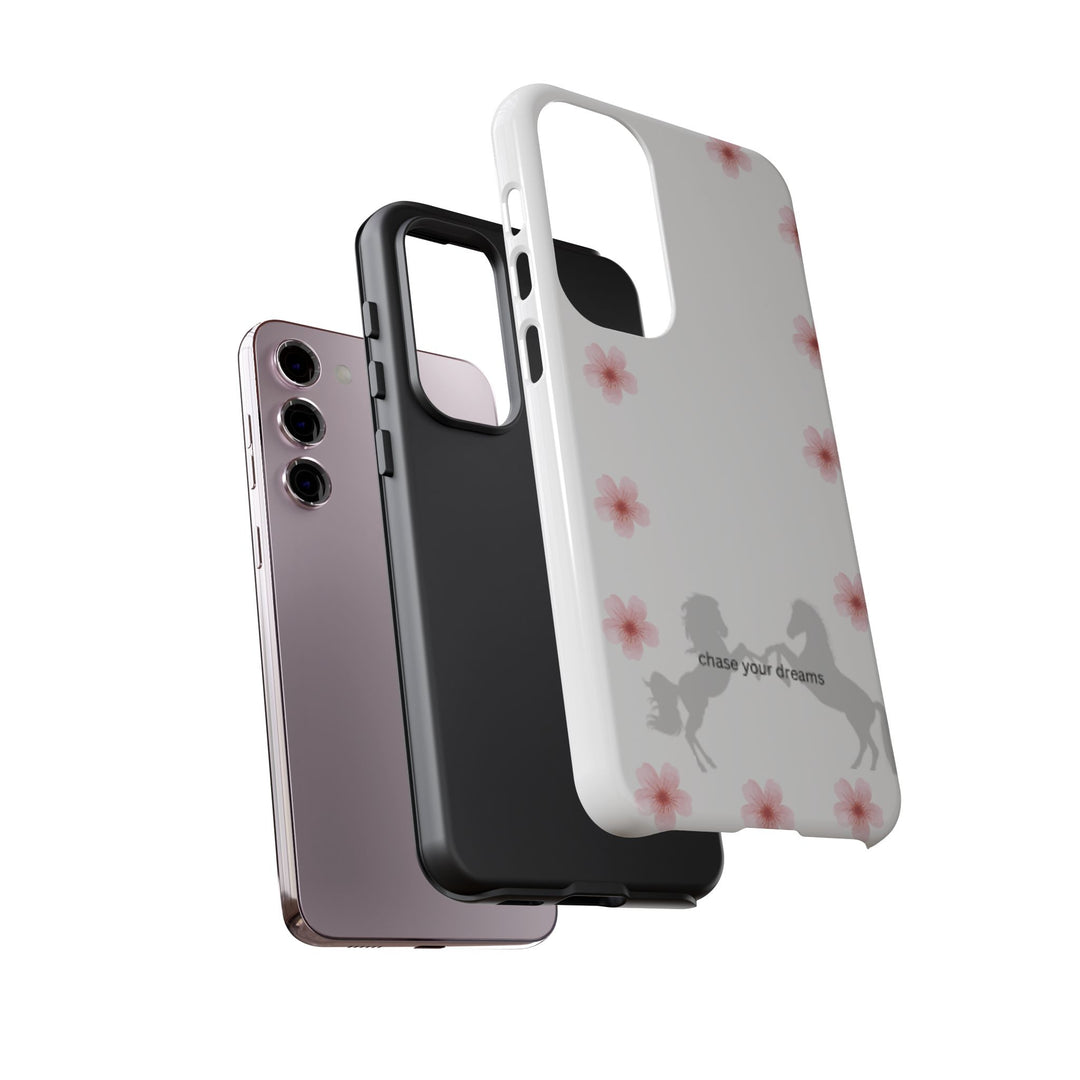 Chase Your Dreams Floral Phone Case
