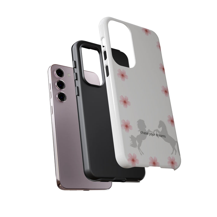 Chase Your Dreams Floral Phone Case