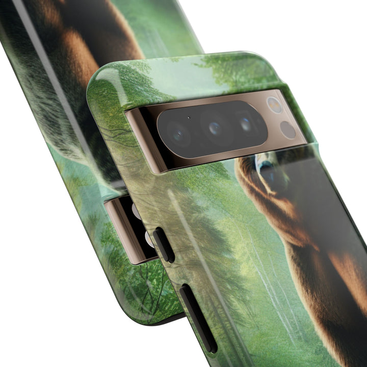 Wildlife Phone Case - Tough Bear Design for Nature Lovers