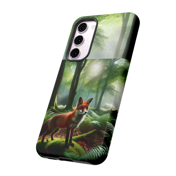 Nature-Inspired Tough Case with Fox Design
