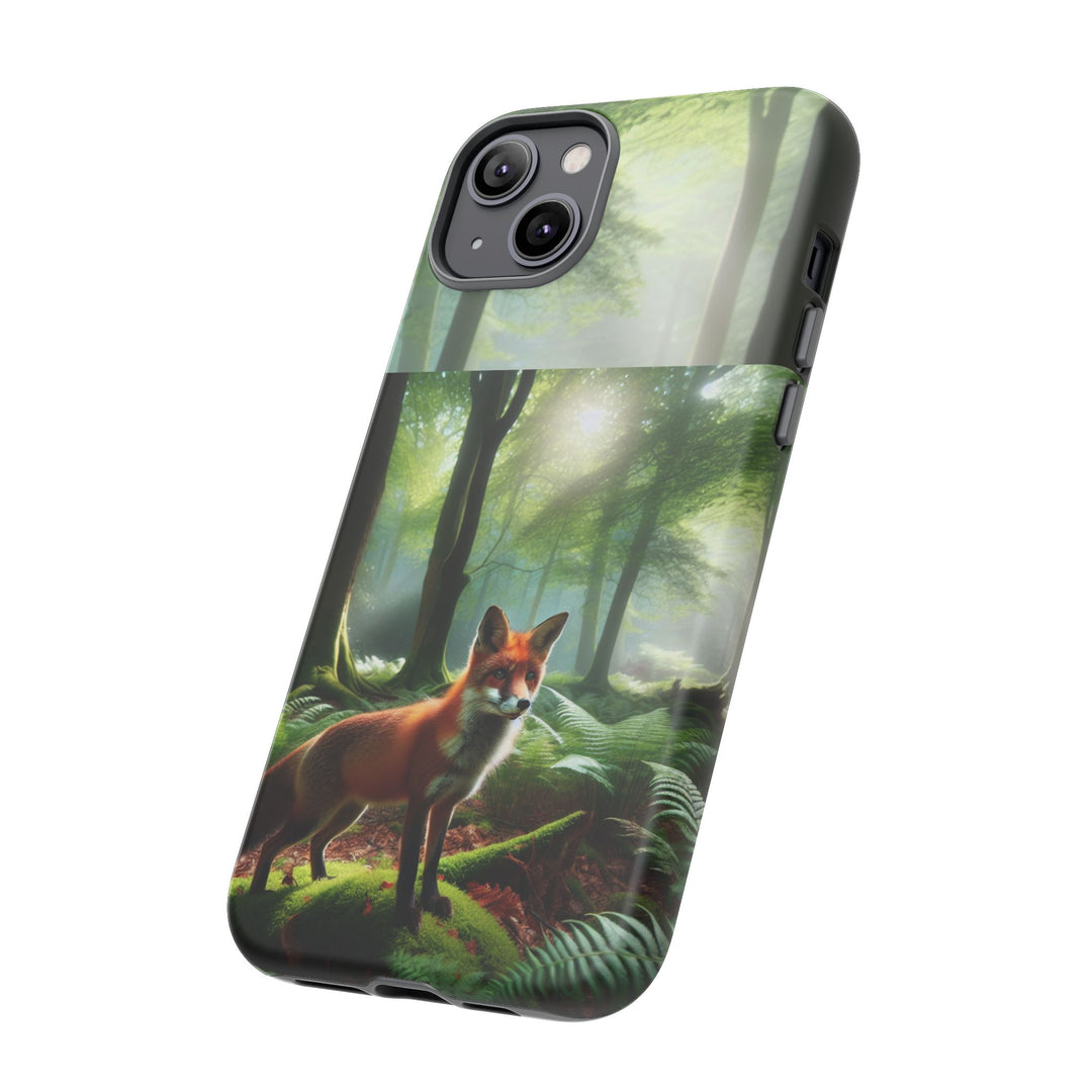 Nature-Inspired Tough Case with Fox Design