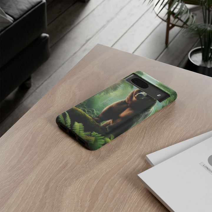 Wildlife Phone Case - Tough Bear Design for Nature Lovers
