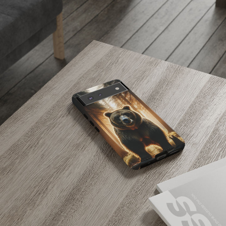 Wildlife Phone Case - Tough Cases with Bear Design, Nature Lover Gift, Animal-Themed Accessories, Eco-Friendly Tech Protection