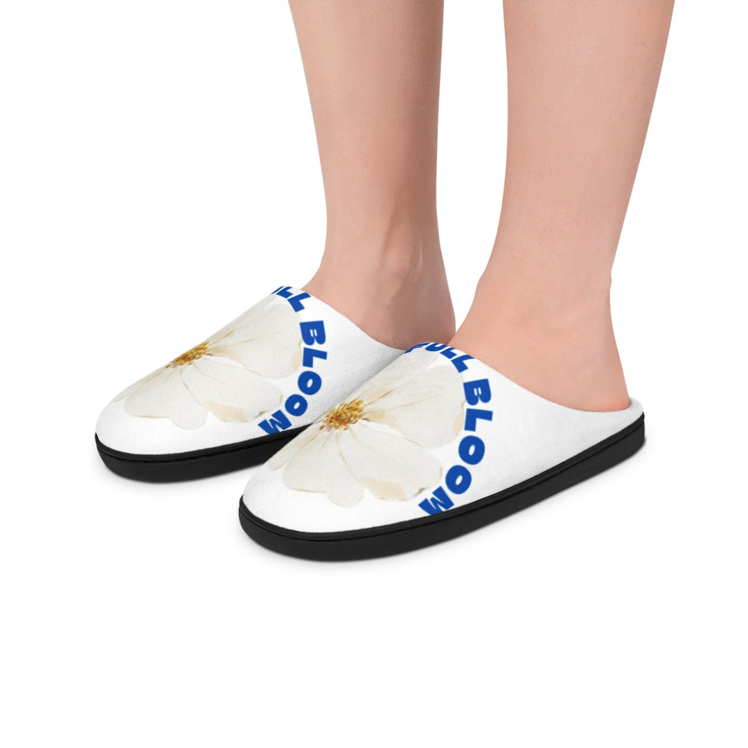 Floral Women's Indoor Slippers - Cozy Home Footwear