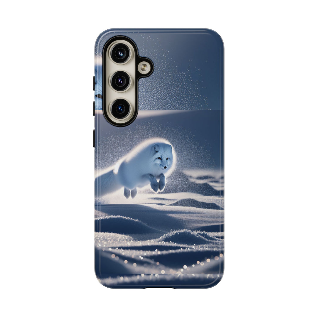 Cute Arctic Fox Phone Case – Tough Protective Cover for Animal Lovers