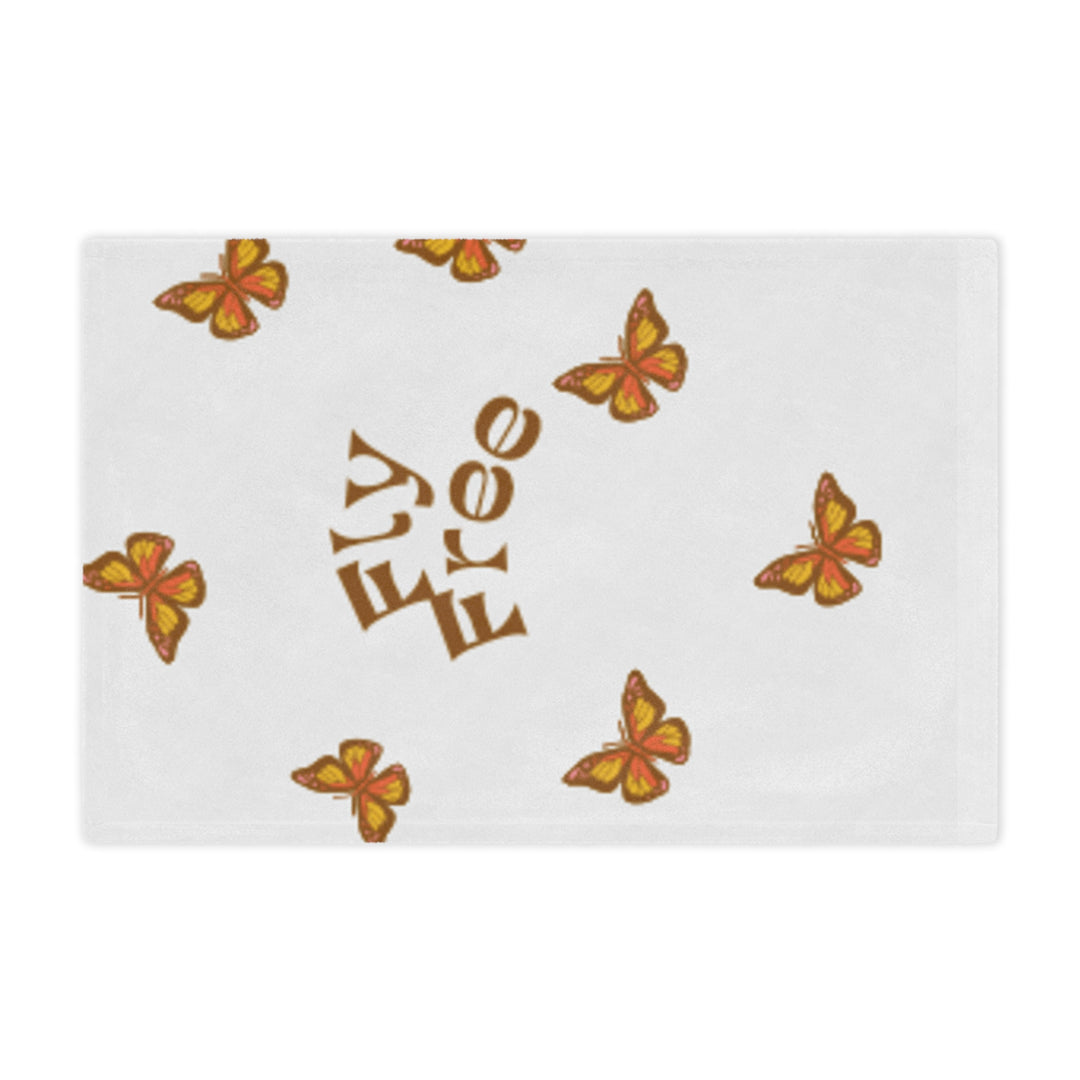 Fly Free Minky Blanket with Butterfly Design - Cozy Throw for Home Decor