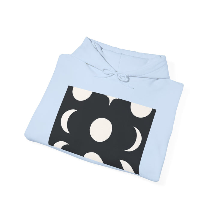 Moon Phases Unisex Hoodie, Cozy Gift for Astrology Lovers, Perfect for Fall, Winter, Art Sweatshirt, Night Sky Apparel