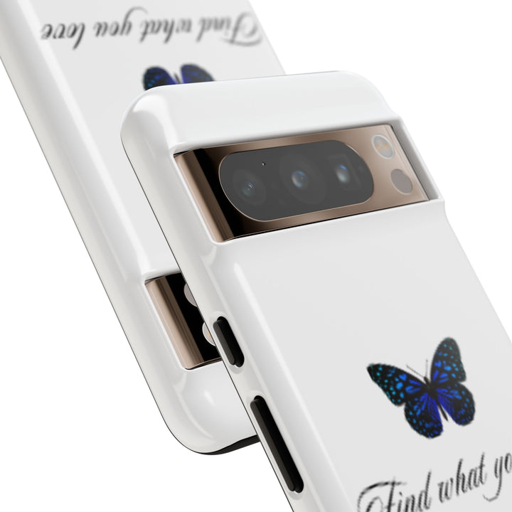 Inspirational Phone Case - "Find What You Love and Do It"