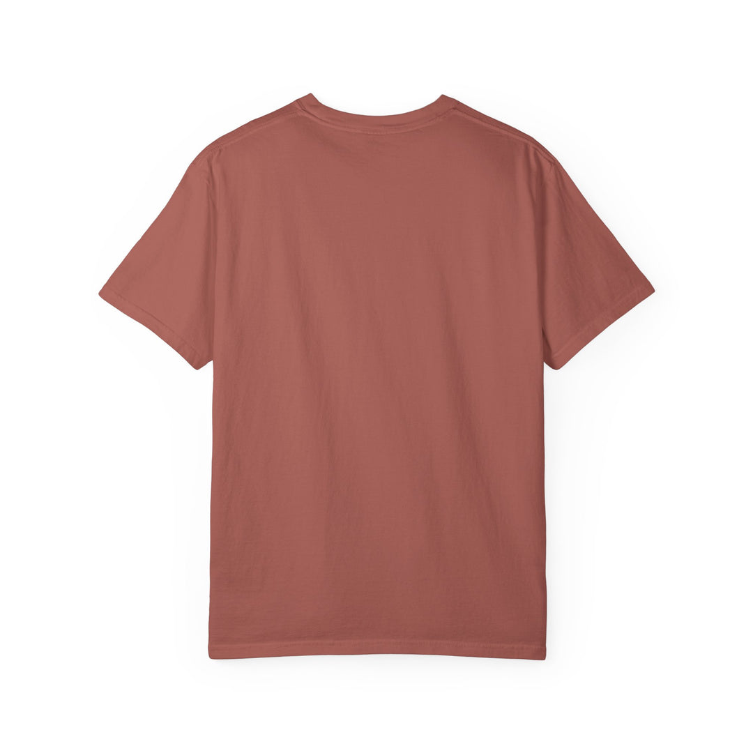 Mystical Owl Unisex Garment-Dyed T-Shirt – Cozy Winter Vibes