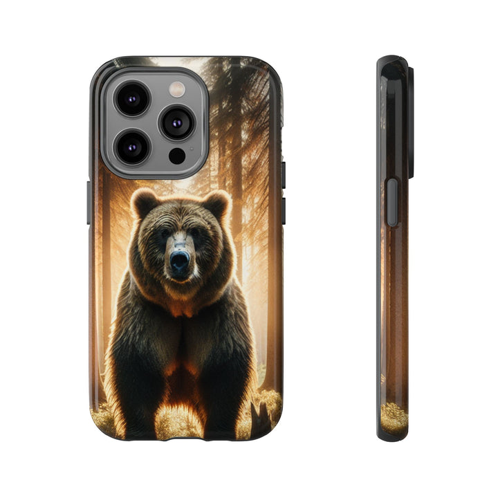 Wildlife Phone Case - Tough Cases with Bear Design, Nature Lover Gift, Animal-Themed Accessories, Eco-Friendly Tech Protection