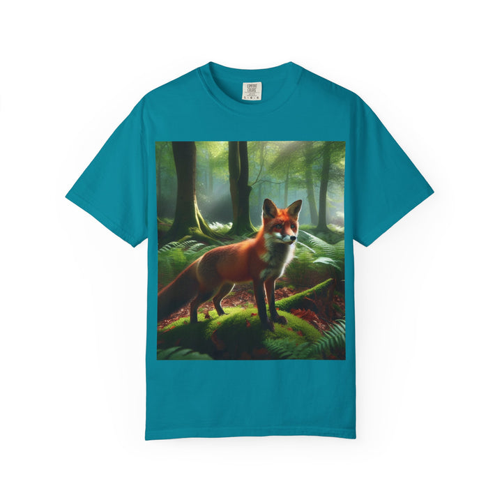 Forest Fox Unisex Garment-Dyed T-Shirt