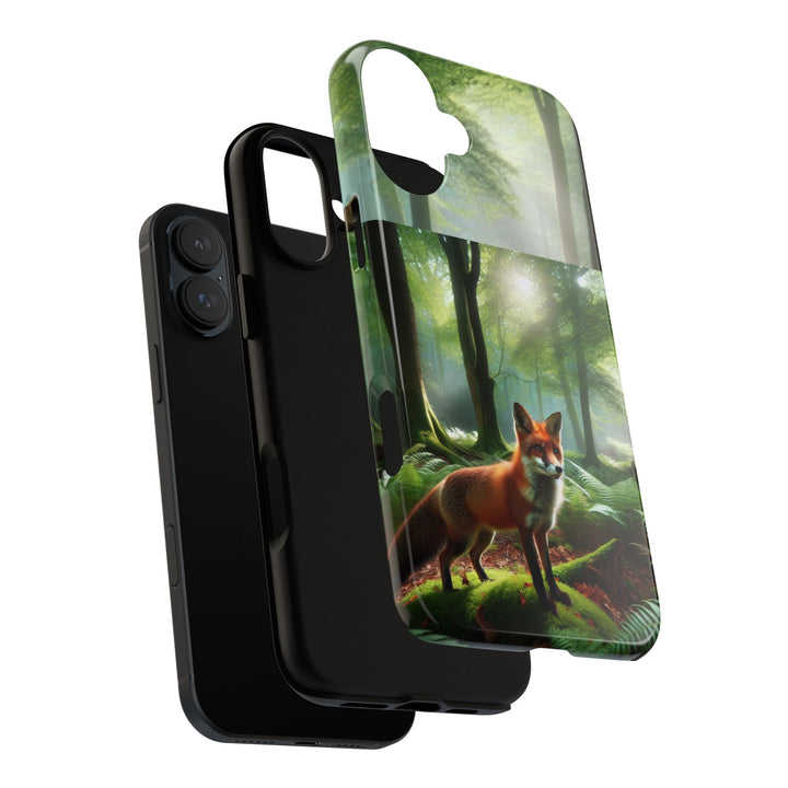 Nature-Inspired Tough Case with Fox Design